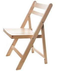  Beech Wooden Folding Chair 